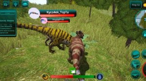 Выживаю за паху в Dino Cursed Isle