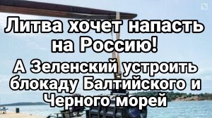 ВООБЩЕ КРЫШЕЙ ПОЕХАЛИ ! ЛИТВА ХОЧЕТ НАПАСТЬ НА РОССИЮ