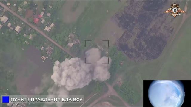 Расчёт РСЗО «Торнадо-С» 439-й реактивной артиллерийской бригады уничтожил пункт управления БпЛА ВСУ