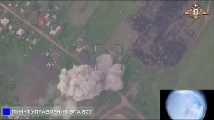 Расчёт РСЗО «Торнадо-С» 439-й реактивной артиллерийской бригады уничтожил пункт управления БпЛА ВСУ