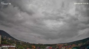 Приход плохой погоды в Пятигорск. Таймлапс КМВ