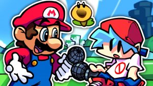 Friday night Funkin vs Mario