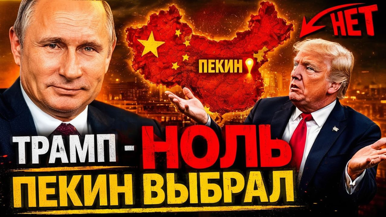 ПЕКИН ВЫБРАЛ ПУТИНА! РОССИЯ ВЕРНУЛА СЕБЕ ИНСТРУМЕНТ АРЕСТА!