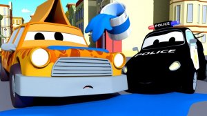 Авто Патруль -  Похититель красок - Автомобильный Город  🚓 🚒 детский мультфильм