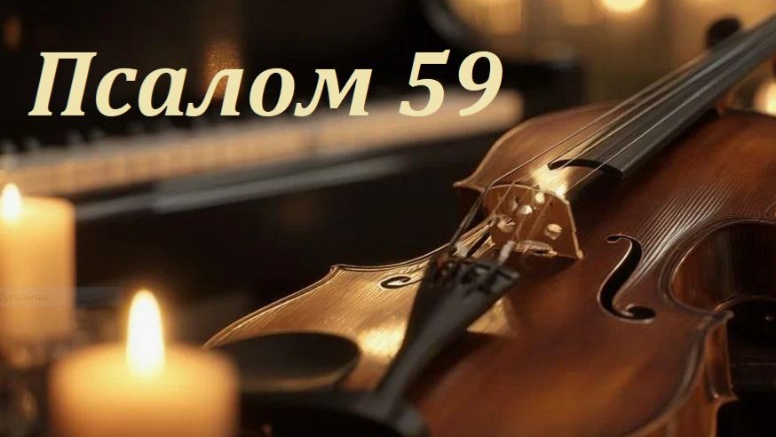 Библия. Псалом 59  с музыкальным оформлением