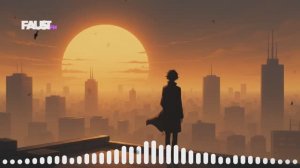 Amber Skyline ⧸⧸ Synthwave,Vaporwave,Dreamwave,Cyberpunk
