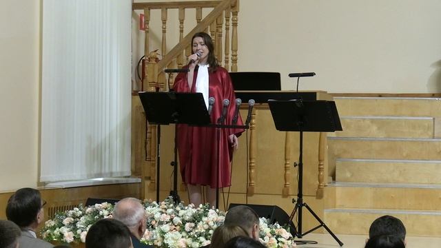 Соло "Господь, Ты добрый Пастырь мой" 17.05.26г
