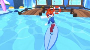 Мультики для детей. Roblox. Обби серфинга