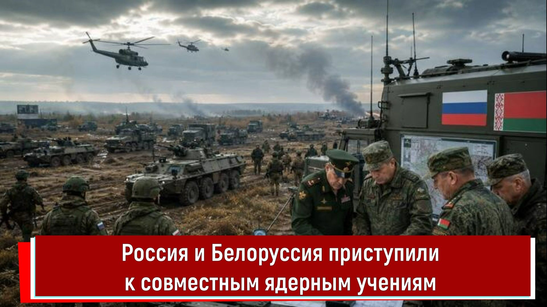 Россия и Белоруссия приступили к совместным ядерным учениям