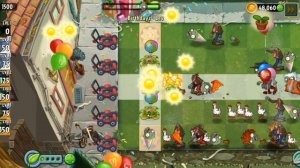 с днём рождения pvz! Прохождение квеста! Взрывная лоза и взрыво-шар. Растения против зомби!