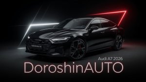 Audi A7 New 2026. Моя мечта.