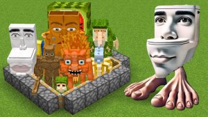 Все НОВЫЕ аномалии искусственного интеллекта Brainrot объединены в Minecraft!!!
