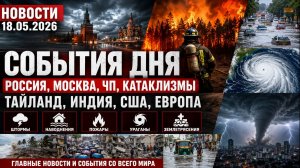 Сегодня Новости 18.05.2026 - Россия, Москва, ЧП, Катаклизмы, События Дня, Таиланд Индия США Европа