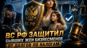 ВС РФ защитил бывших жен бизнесменов от долгов по налогам