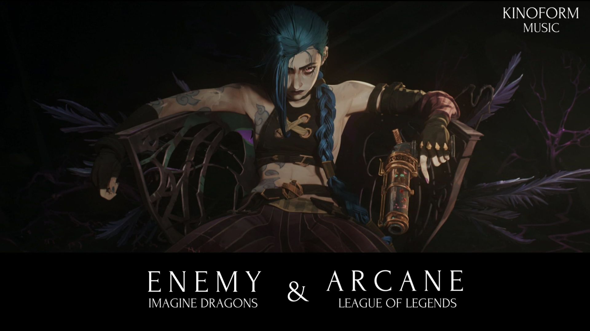 Enemy - Imagine Dragons & JID (Arcane & League of Legends) | 4K UHD