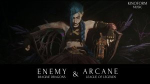 Enemy - Imagine Dragons & JID (Arcane & League of Legends) | 4K UHD