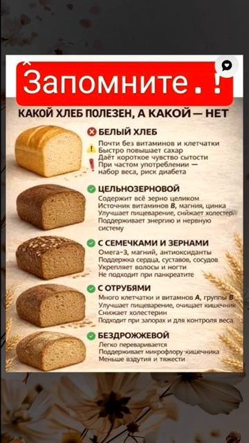 Какой хлеб полезен