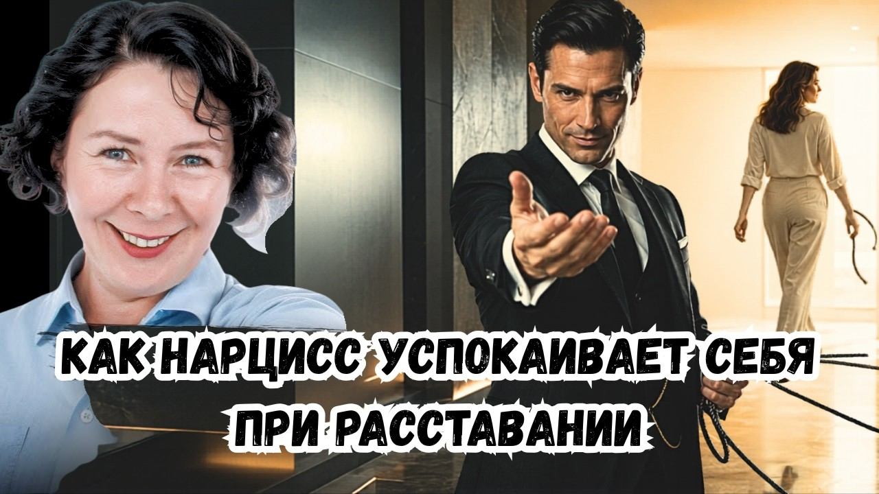 Как Нарцисс успокаивает себя при расставании