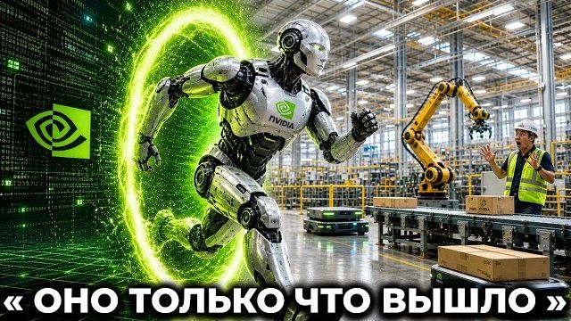 Физический ИИ от Nvidia только что прошёл точку невозврата