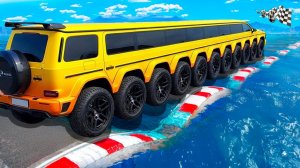 КАК ДАЛЕКО МОНСТР ТРАК СМОЖЕТ ПРОЕХАТЬ ПО ВОДНЫМ КОЧКАМ В ГТА 5