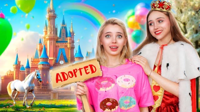 😭 МОИ НОВЫЕ РОДИТЕЛИ — КОРОЛИ?! 👑 Из нищеты в ПРИНЦЕССЫ: Меня удочерила королевская семья! 💎