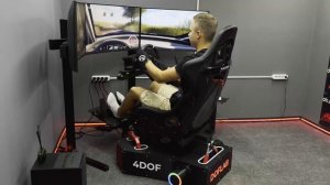Тест обновленной подвижной платформы 4DOF от DOFLAB в Dirt Rally 2.0