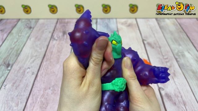Фигурка-тянучка GooJitZu Кактикус Метеор Мэднесс с оружием с 4лет - видео
