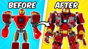 1 час улучшений для LEGO «Железный человек»…