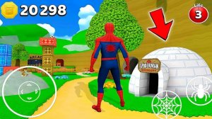 НОВЫЙ ДОМ ЧЕЛОВЕКА-ПАУКА!? Super Bear Adventure/Приключения Супер Медведя