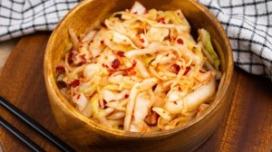 Быстрый кимчи из белокочанной капусты