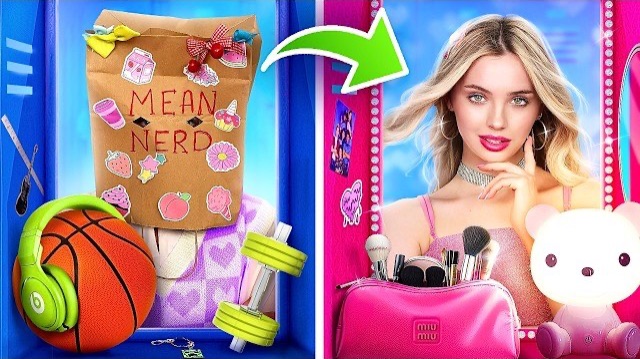 😱 ОН УВИДЕЛ МЕНЯ БЕЗ ОЧКОВ И ОБОМЛЕЛ... 🔥 Экстремальный МЕЙКОВЕР из Ботанши в ПОПУЛЯРНУЮ! 👑