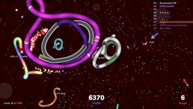 Slither.io смотреть онлайн