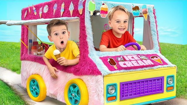 Приключения Майка и Николь с мороженым: урок по приготовлению десертов!