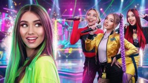 Я Поступила в Школу Айдолов Хантрикс! Кто Станет K-Pop Айдолом