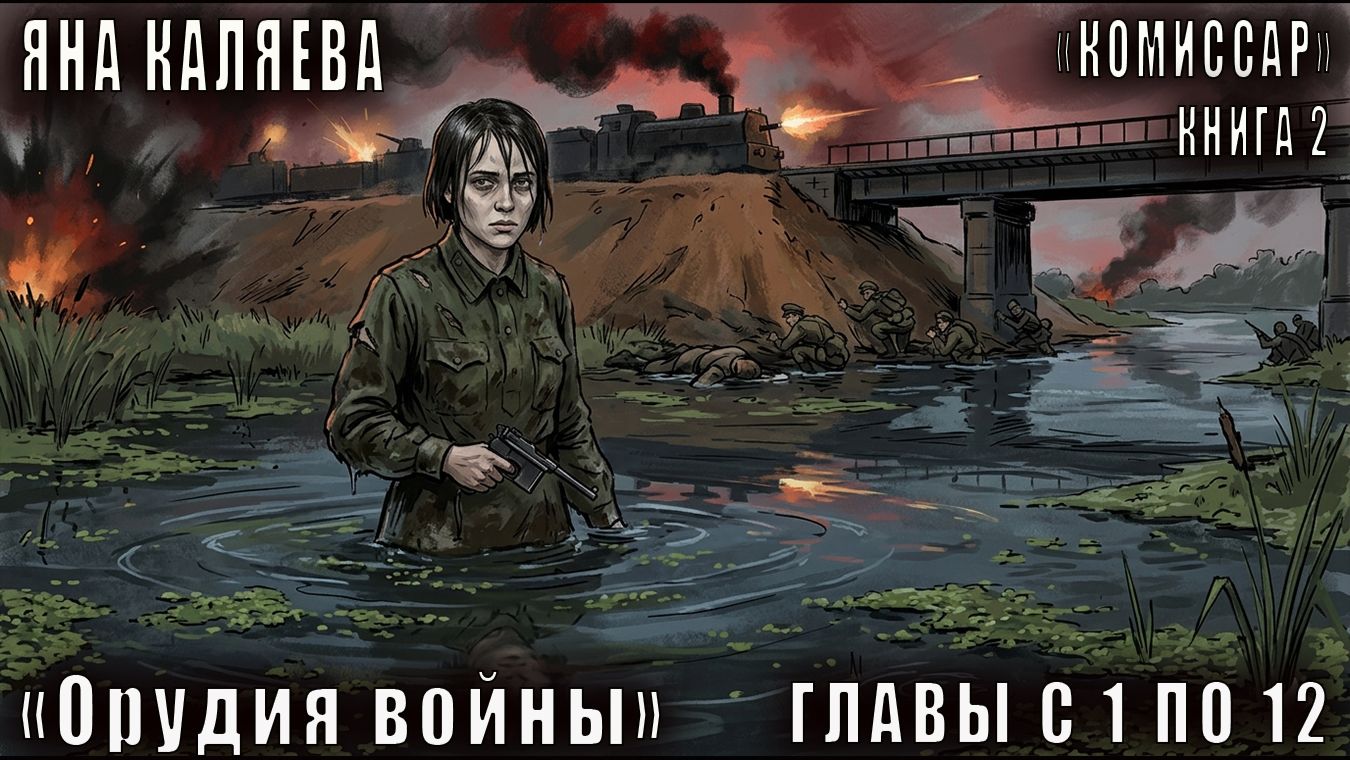 Яна Каляева «Комиссар» (книга 2) «Орудия войны» (главы с 1 по 12)