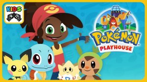 Покемоны - Дом игр! Мультик игра для детей про покемонов! Яркие мультики для детей смотреть!