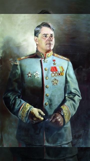 Оживший портрет (15) маршал А.М. Василевский (проект 