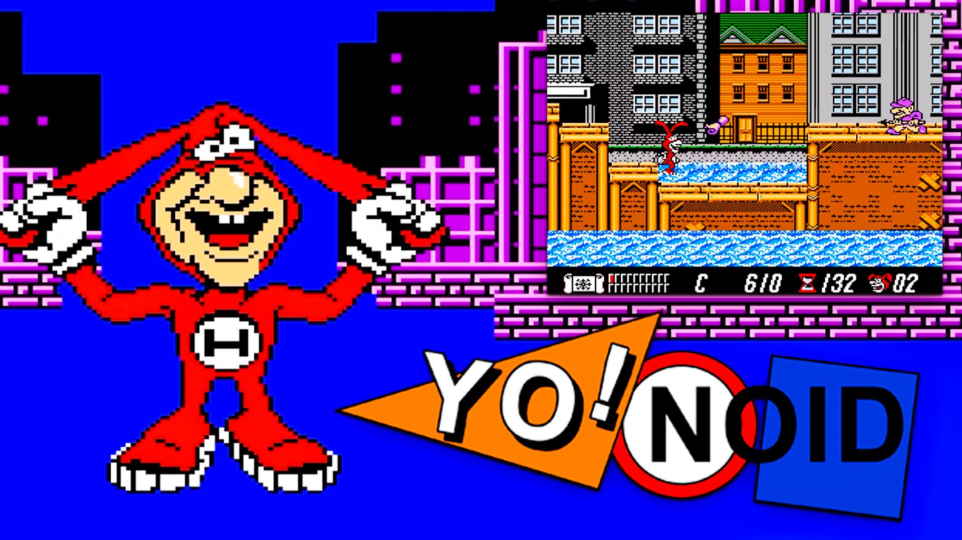 Самый БЕЗУМНЫЙ заяц | Проходим Yo Noid на Dendy