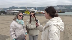 ОЖИДАНИЕ ЛЕТА. ОПРОС НА НАБЕРЕЖНОЙ НОВОРОССИЙСКА