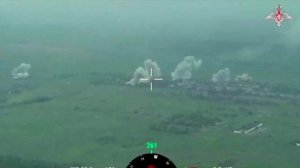 Боевая работа расчета ТОС-1А «Солнцепек»