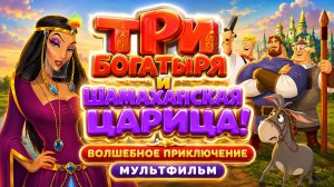 Три Богатыря и Шамаханская царица! ⚔️👑 Волшебное приключение ✨ Мультфильм для детей