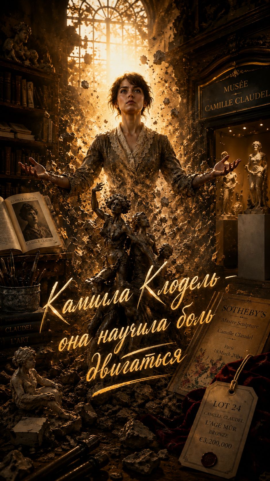 Камилла Клодель – она научила боль двигаться….