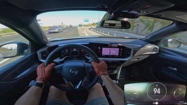 Тест-драйв OPEL MOKKA E - POV 2023 года в формате 4K