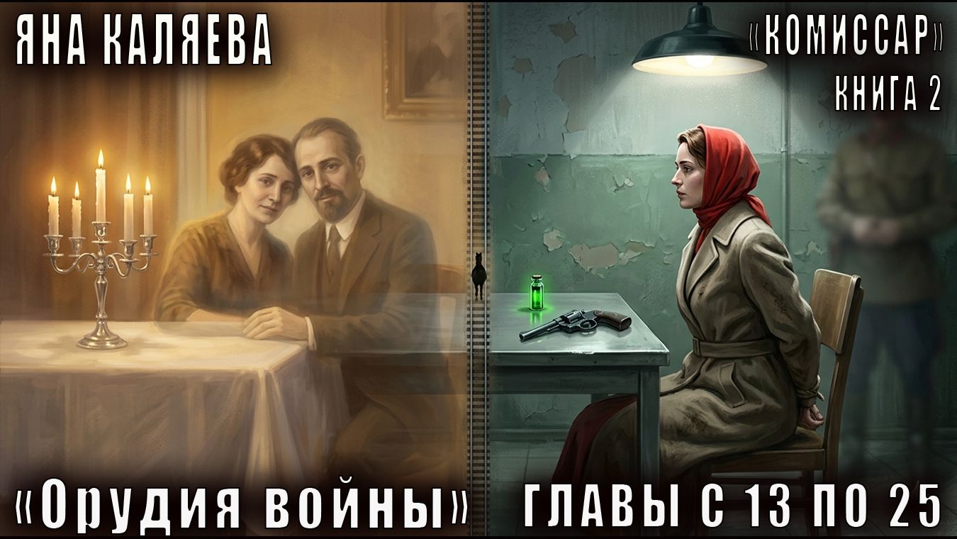 Яна Каляева «Комиссар» (книга 2) «Орудия войны» (главы с 13 по 25)