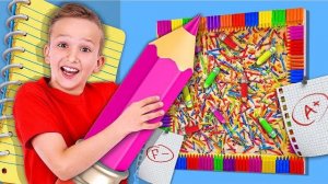 Побег из 100 СЛОЕВ школы!