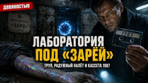 Заброшенная лаборатория под пионерлагерем «Заря». Радужный налёт на мёртвом теле и кассета из 1987го