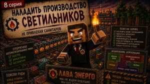#8: Наладить производство светильников | Не привлекая санитаров