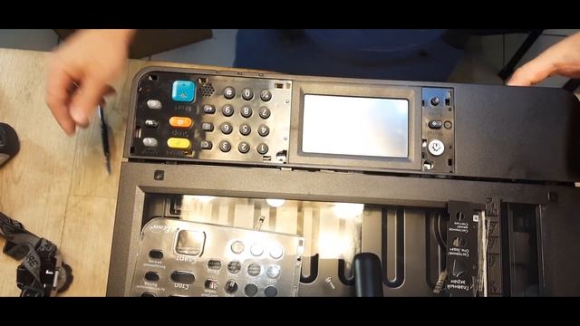 Kyocera черный лист при сканировании, копировании