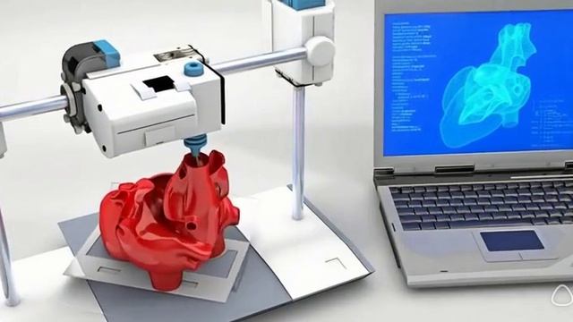 3d принтер печатает фигуру
