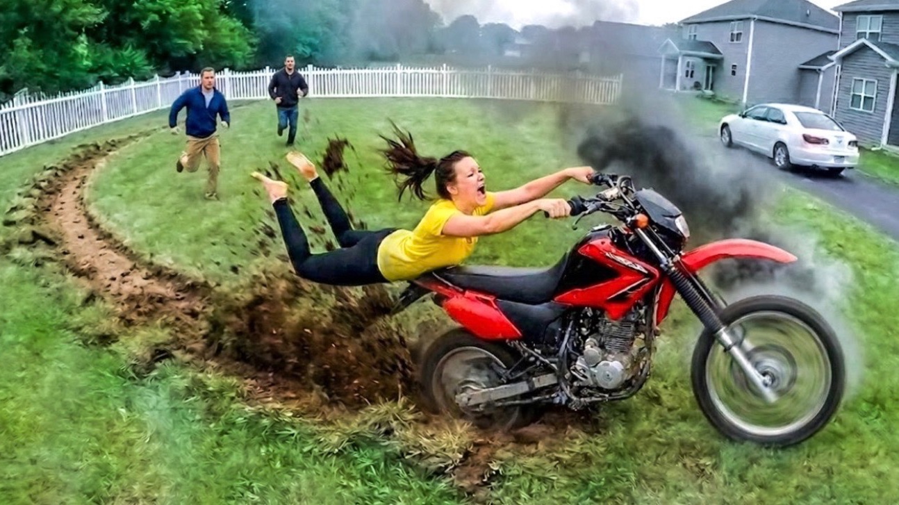 И смех и слёзы. Мото ситуации.